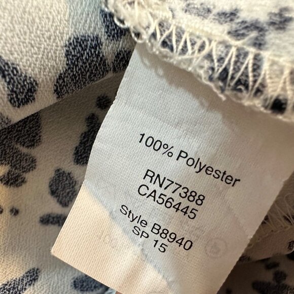 J Crew Printed Sleeveless‎ V Neck Top 6 - Picture 5 of 5